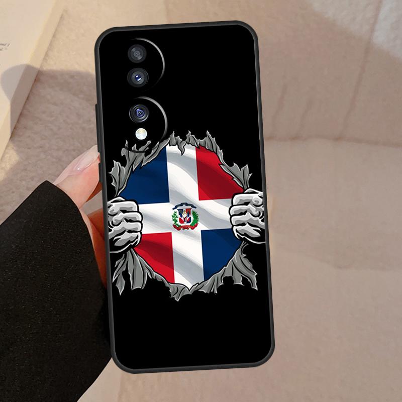 Dominican Republic Flag For Honor Magic 7 Lite 6 5 V5 Case For Honor 400 200 Pro 90 70 50 X8a X8b X9a X9b X9c Cover