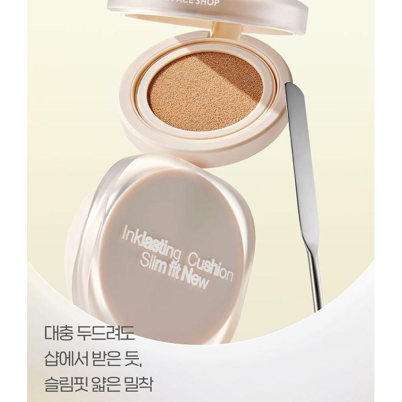 THE FACE SHOP - Inklasting Cushion Slim Fit New Refill Only - 3 Colors