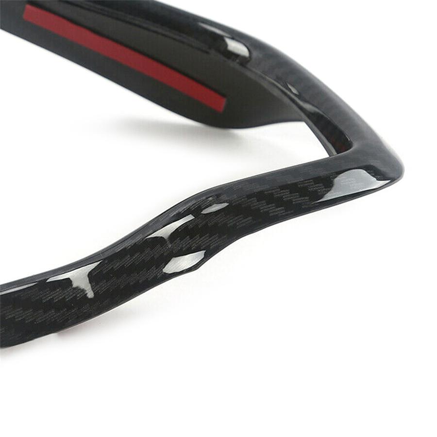 Carbon Fiber look Console Dash Panel Frame Trim Fit For Honda CRV CR-V 2017-2021