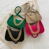 Stylish 2023 Summer Fashion Women's Vintage Chain Crossbody Shoulder Bag For Trendy Everyday Use