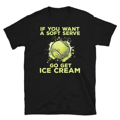 Funny Tennis TShirt Tennis Lover T Shirt Tennis Player Men Women Universal Fashion Casual Crewneck T-shirt Summer Cotton Tee Top