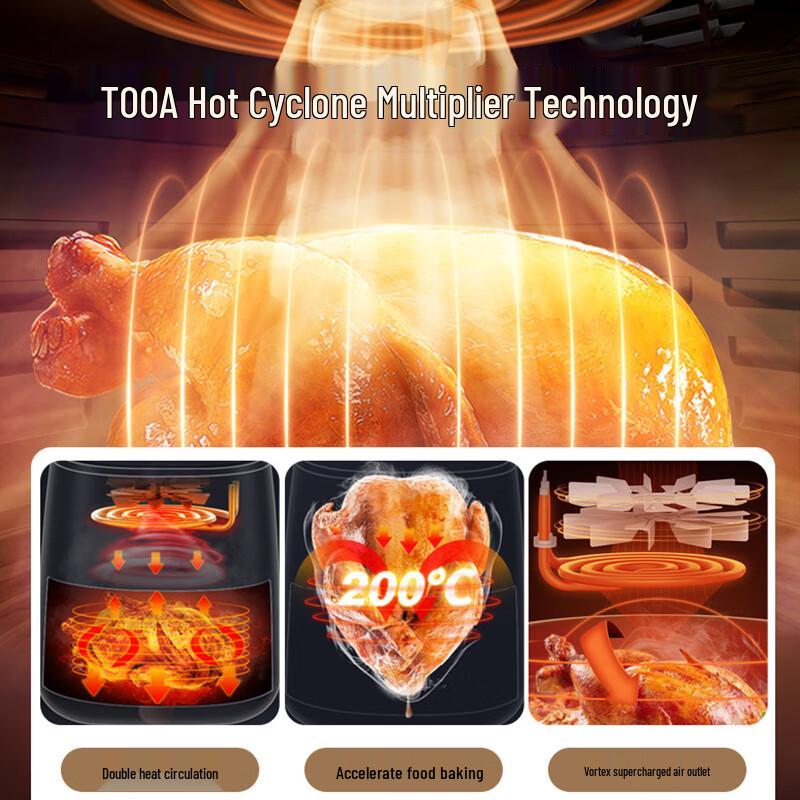 Royalstar RS-AF827 4L Compact Air Fryer