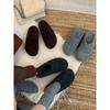 Half Slippers Women'S Outer Wear Winter Mori Woolen Bag Head Thick Sole Velvet Birkenstocks Cotton Mop