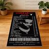 Modern Album Rug Art Design Home Decoration Soft Floor Mat Easy Cleaning  Living Room Non-slip Customizable Carpets Bedside