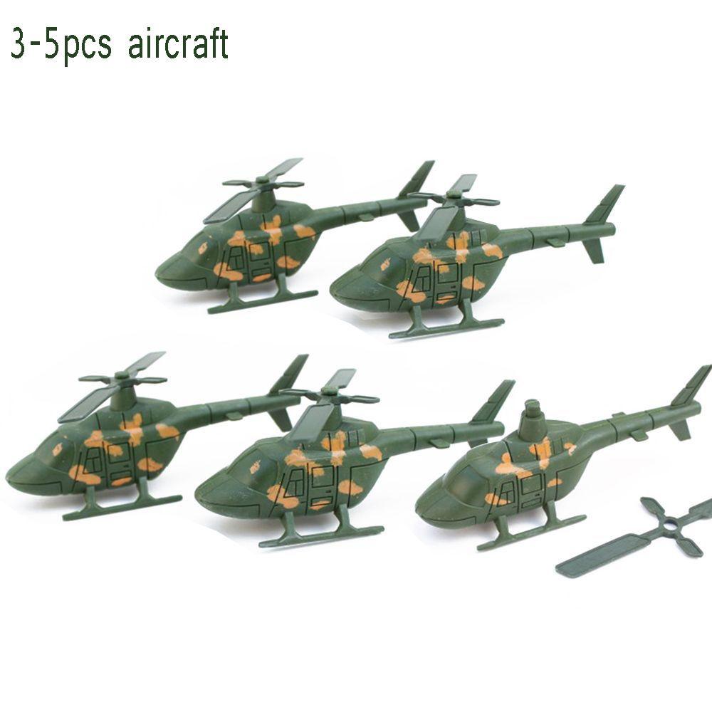 Hot Aircraft Tanks Plastic Soldiers 12 Poses  Toy  Men Figures