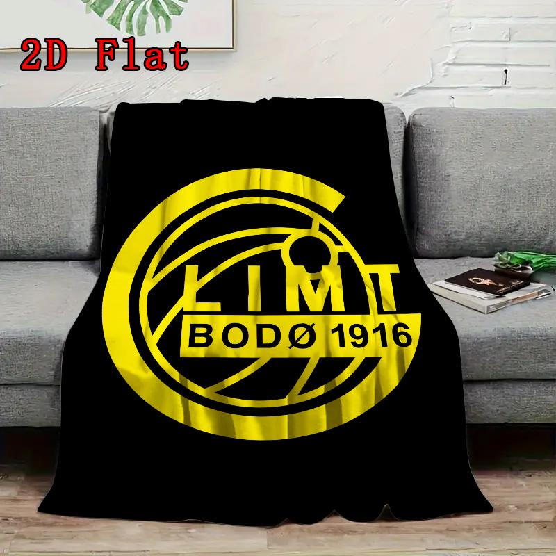 Bodo Glimt 2D plakana raksta flaneļa