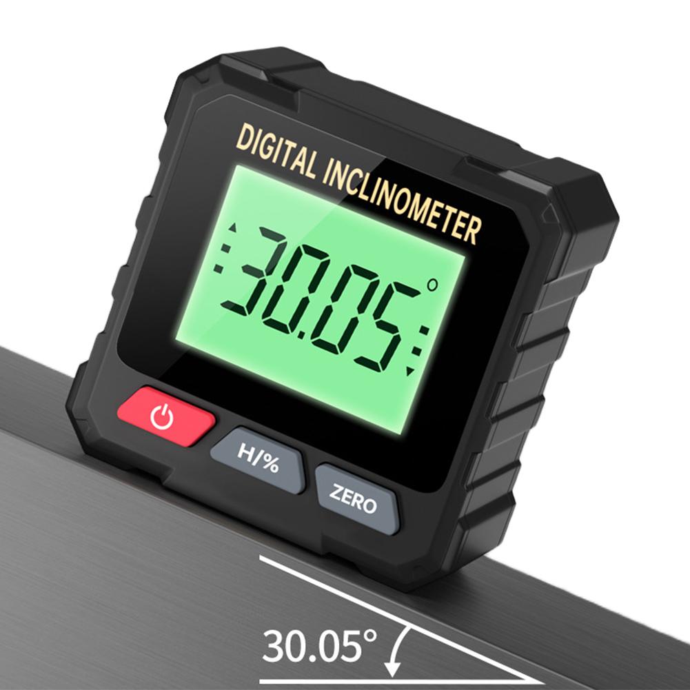 Электронный угломер 360 градусов Мини-цифровой угломер Высокоточный Магнитный инклинометр Прибор для измерения углов China Mainland