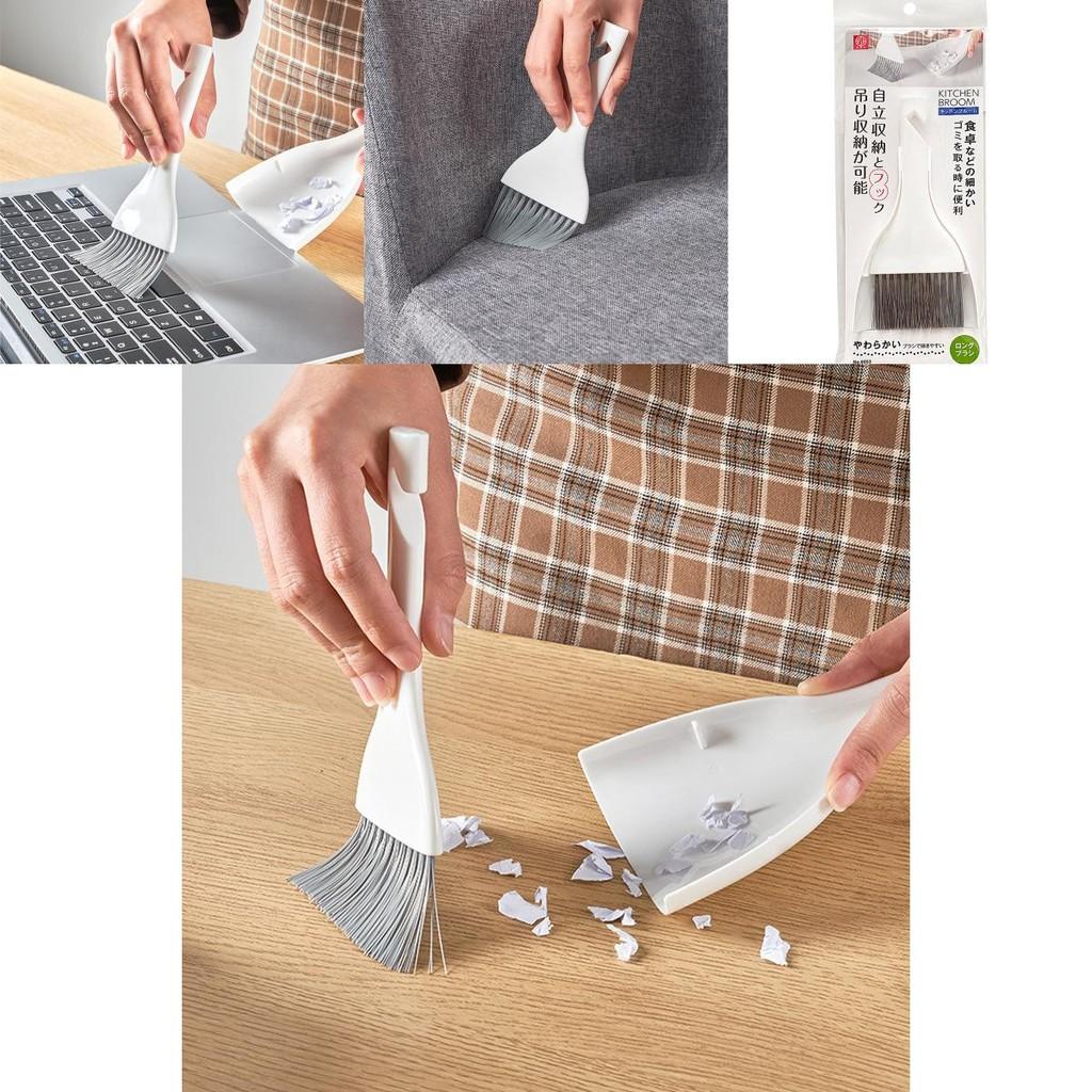 Desktop Pp Compact Cleaning Brush And Dustpan For Small Spaces And Windowsills