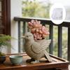Multipurpose Silicone Mould For Handmade Concrete Flower Pots And Charm Resin Decoration Items In Bird Designs