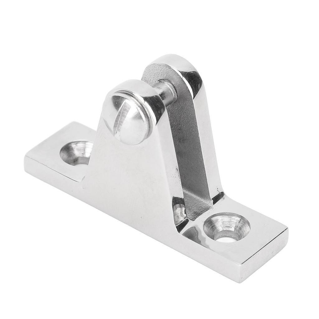 2pcs Top Deck Hinge Mount 90 Degree 316 Stainless Steel Deck Hinge Fittings for Boat RV Yacht Speed Boat