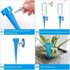 Automatische Bewässerung Tropf Pflanzen Bewässerung Tropftropfer Gartenbewässerungssystem Pflanze Selbstbewässerungs-Kits Wassergeräte einfügen