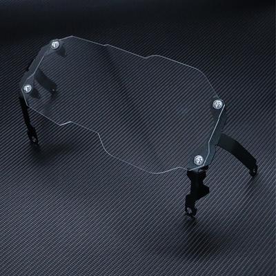 Transparent Headlight Guard Protector Lens Cover Grill for BMW R1200GS ADV 13-18