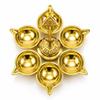 arumuga vilakku with vel and om for murugan | Pure Premium Brass Diya – sashti Pooja, karthigai deepam, skanda shasti