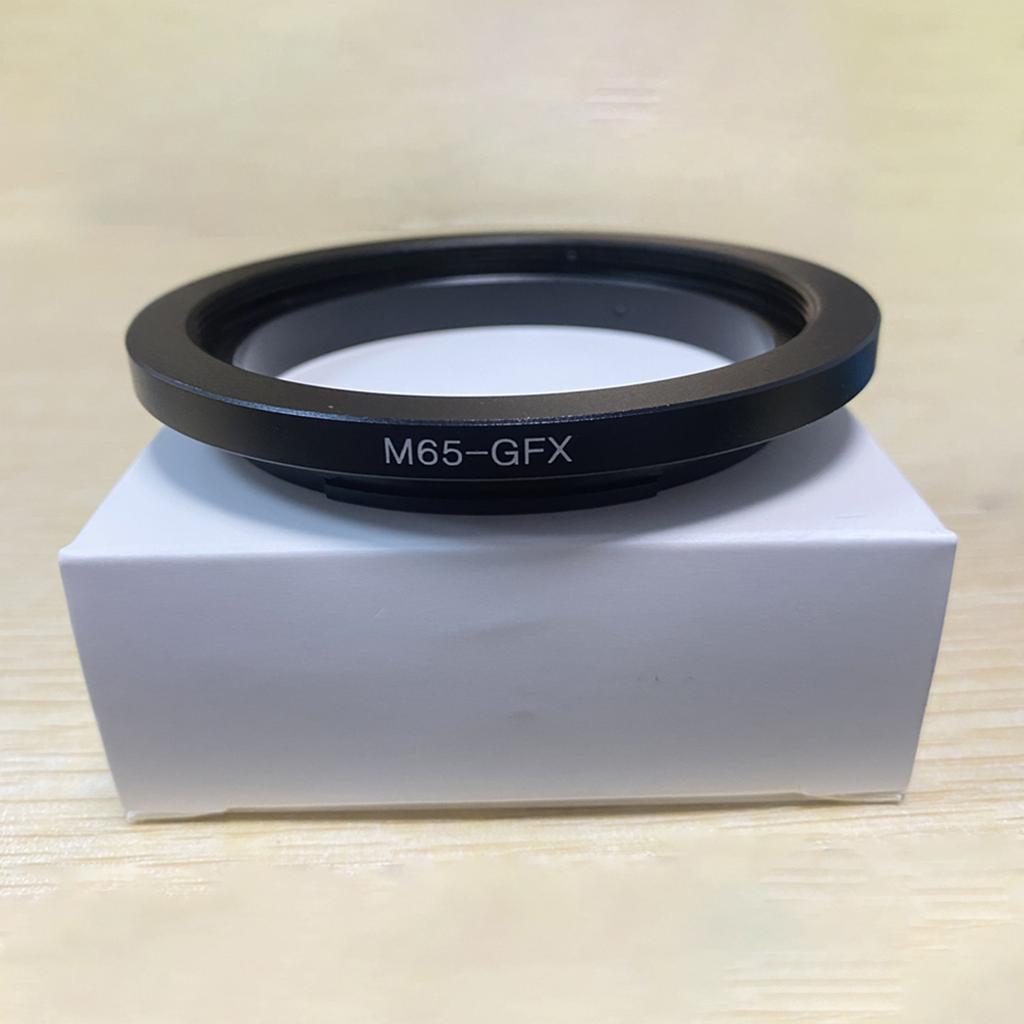 Precise Fit M65-GFX Camera Lens Adapter Metal Ring for GFX100S/50S2/50R Camera Lens Rings All-metal Construction