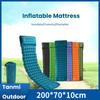 New Outdoor Pillows Hiking Trekking Insulated Mat Folding Bed Ultralight Air Cushion Sleeping Pad Camping Inflatable Mattress