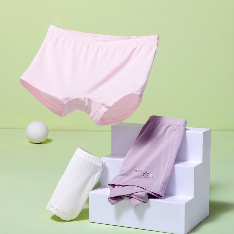 Three Guns Girls' Modal Antibacterial Boxer Briefs (3-Pack)