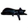 Statua di Gatto Statuetta Animale Ornamento Scultura in Resina Artigianato E Dettagliata per Camera da Letto Soggiorno