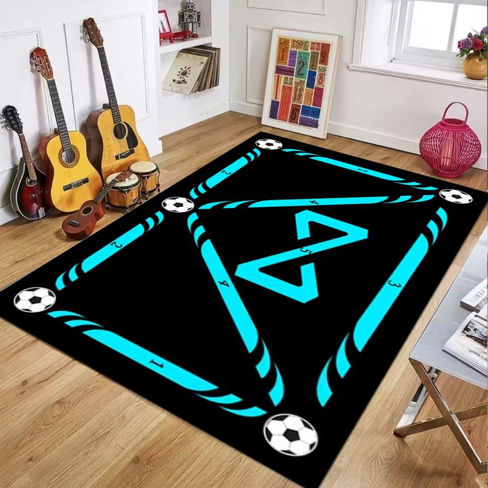 

Soccer Ball Control Training Mat Non-slip Living room Carpets rugs for bedroom Bath Floor Chair Foot Mat for home decor 40x60cm
