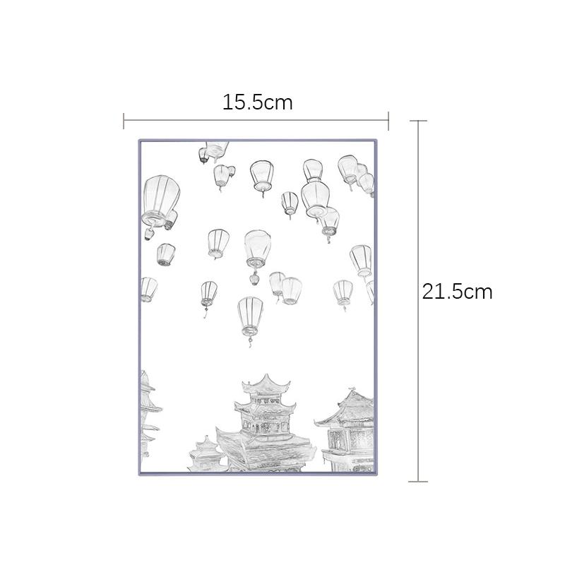 

INS освещение живопись украшения современный и минималистичный прикроватная тумбочка спальня креативное светящееся освещение картина три цвета с затемнением