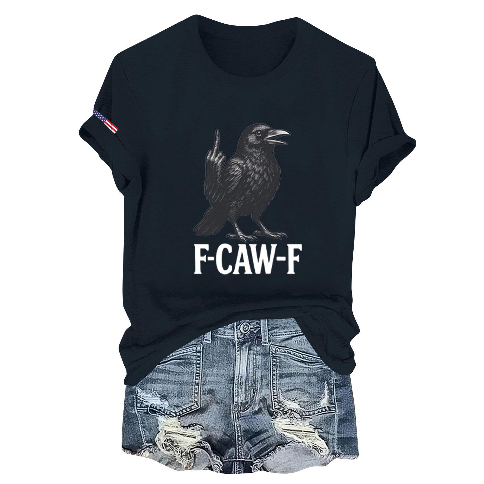 

Футболки с короткими рукавами для женщин, модные топы, легкие и мягкие повседневные летние наряды, одежда L тёмно-синий