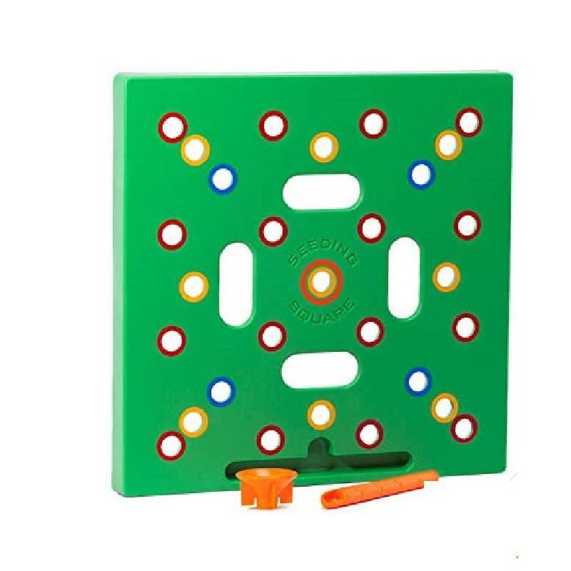 Seeding Sowing Square Templates Garden Seed Spacer Tools Spacing Grow Props