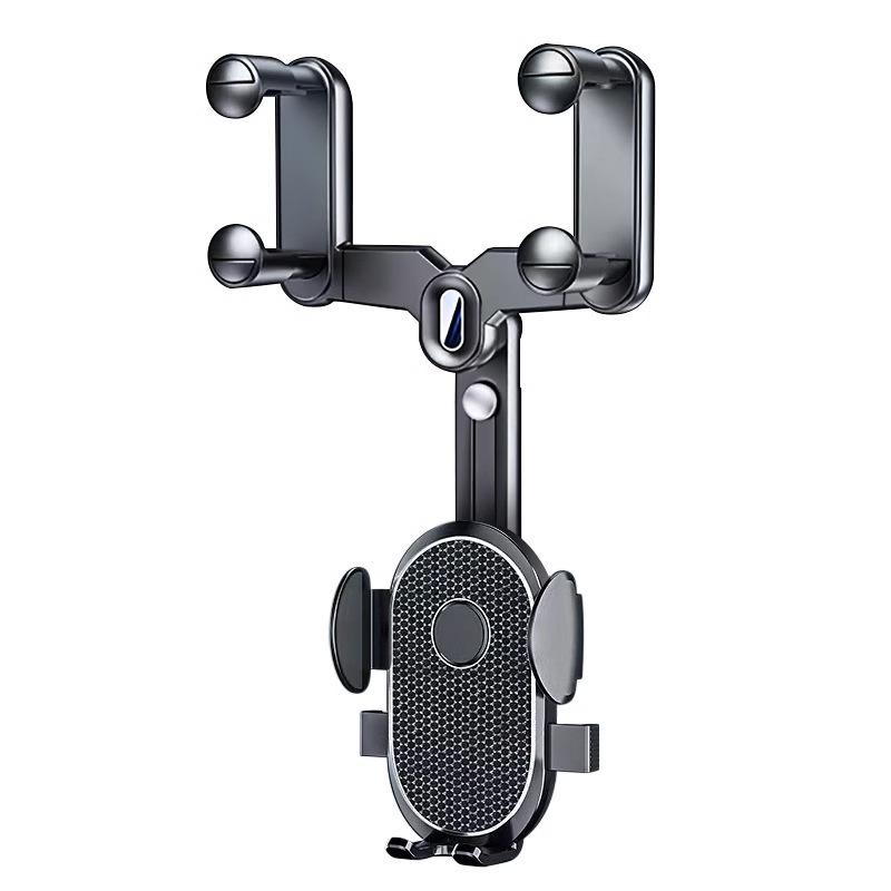 2023 Anti-Shake Rearview Mirror Phone Holder for In-Car Navigation