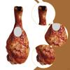 Halloween Costume Cartoon Roast Turkey Leg Jumpsuit Cosplay Outfit Fancy Dress Up Cloth Comfortable