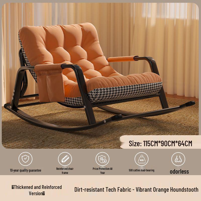 Adult Recliner Rocking Chair Sofa for Living Room or Balcony