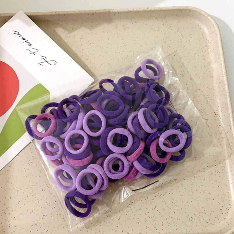 Children's Colorful Hair Accessories: Hair Ties, Towel Rings, Headbands, Rubber Bands, Thumb Rings. Ideal for street stalls and hot selling items.