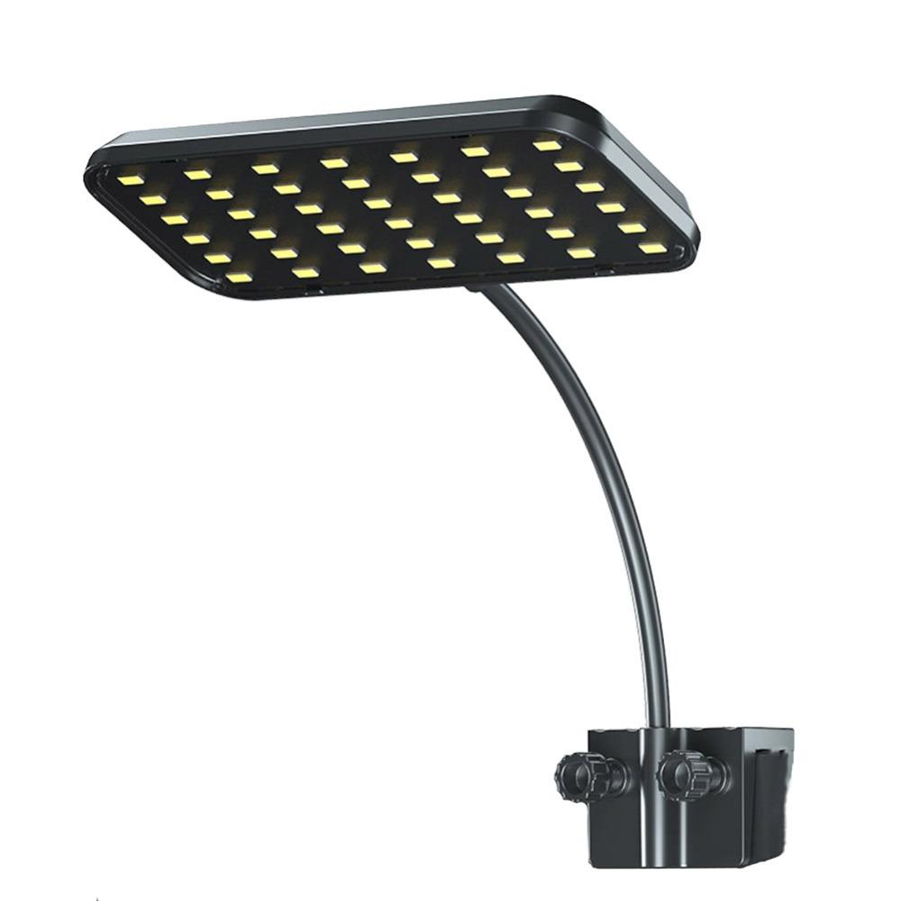 Iluminare LED Super Subțire pentru Acvariu, Lampă Reglabilă Extensibilă, Lumină pentru Acvariu, Creștere Plante