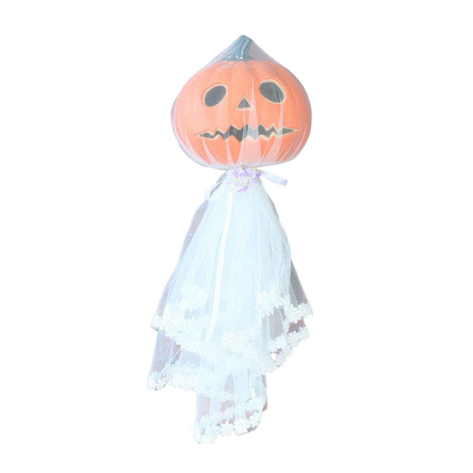 

Подвесной декор на Хэллоуин, светящиеся светодиодные реквизиты для бара во дворе дома с привидениями белый