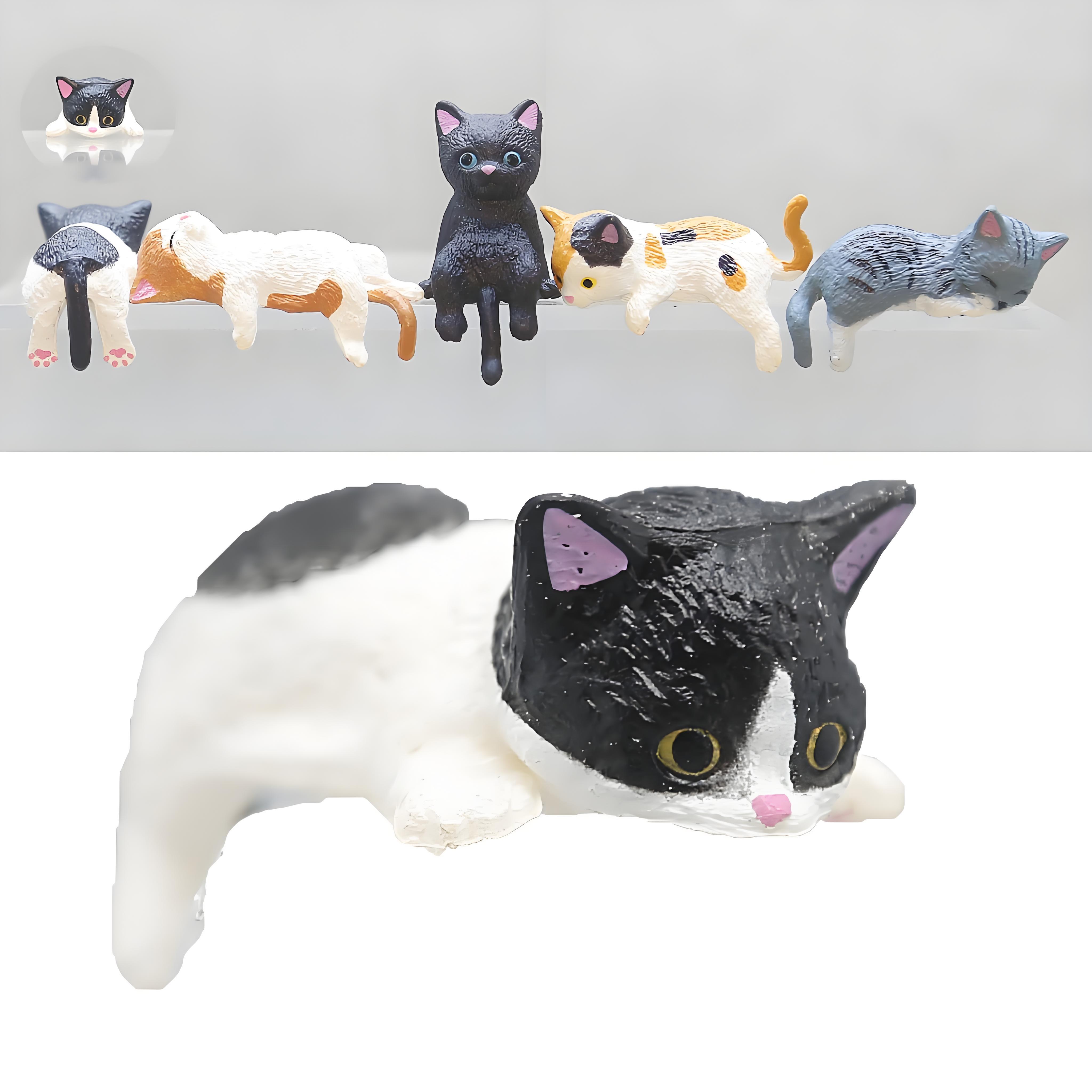 

Причудливый декор кошки на приборную панель | Полимерное украшение для автомобиля на зеркало заднего вида | Нескользящий акцент для украшения стола и интерьера