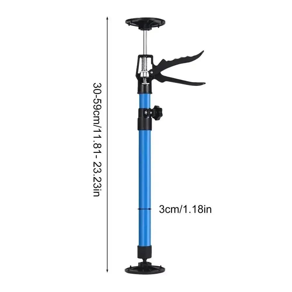 Labor-Saving Telescopic Steel Support Rod Third Hand Cabinet Jacks Drywall Construction Tool For Ratcheting Cargo Range Hoods