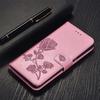 Luxury Rose Leather Wallet Flip Case For Samsung Galaxy A14 A15 A16 A17 A24 A25 A26 A27 A34 A35 A36 A37 A54 A55 A56 A57 S20 S21 S23 S24 S25 FE Cover