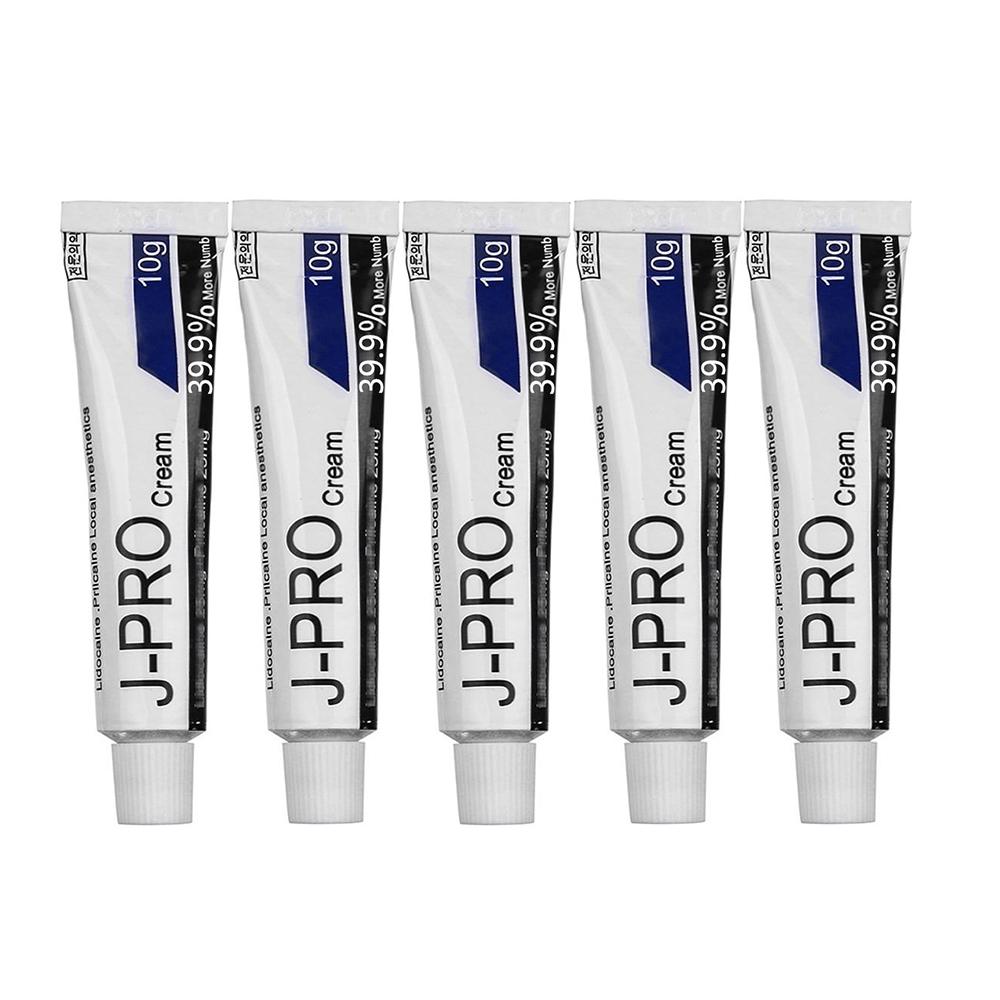 

J-PRO Знеболюючий крем 39.9% ГЕЛЬ ДЛЯ ТАТУ 10Г 5P білий