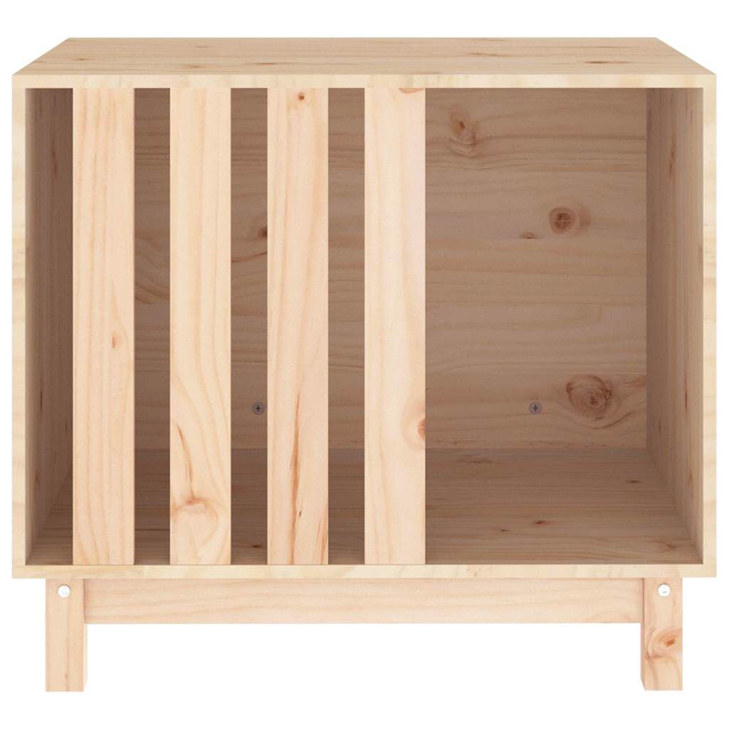 vidaXL Dog House, Natural Color, 60 x 45 x 57 cm