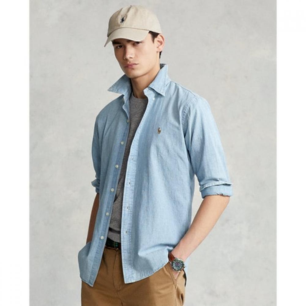 Polo Ralph Lauren Mens Classic Fit Chambray Shirt  Mnpowov16820203400 S