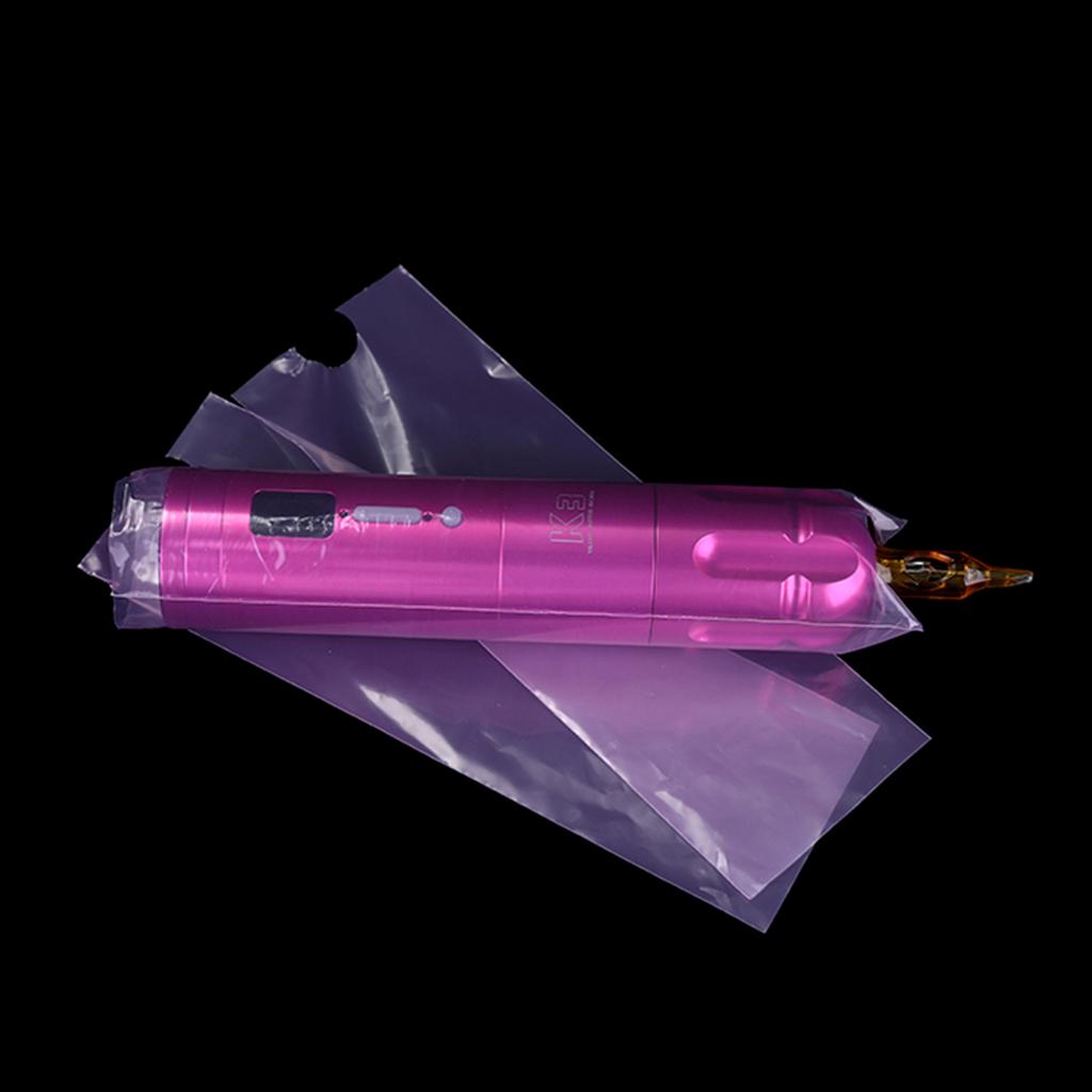 200pcs Disposable PMU Cartridge TattooPen Cover Bag Sleeves Protect Your Machine from Contamination Disposable Supplies