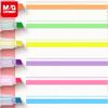M&G 6 Color Mini Highlighter Set, Vibrant High Quality Creative Drawing Highlighter, School Office Writing Tools