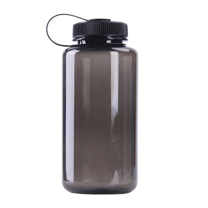 

1000ml Portable Sport Water Bottle Wide Mouth Drinking Bottle Plastic Drinkware Cup for Cycling School Outdoor Sport