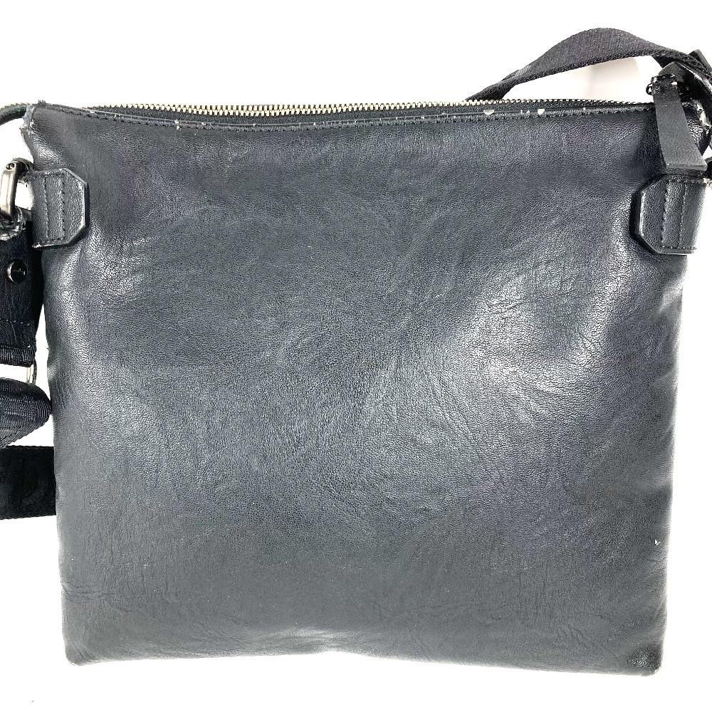 Salvatore Ferragamo logo Bag Crossbody Shoulder Bag Leather Black
