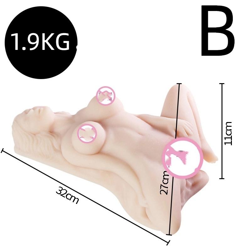 Poupée de sexe pour hommes masturbateur inversé Silicone TPE vraie peau moue gros cul Position sexuelle jouet adulte