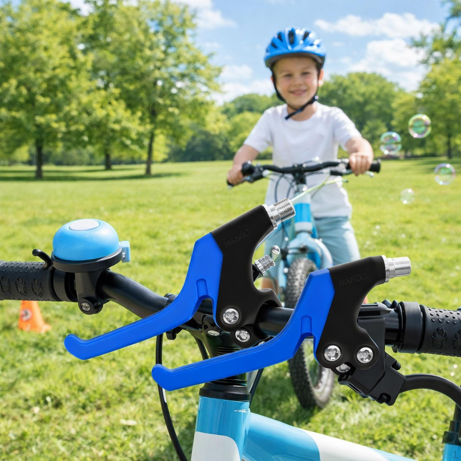 Children s Bicycle Brake Lever Set, Handlebar синий