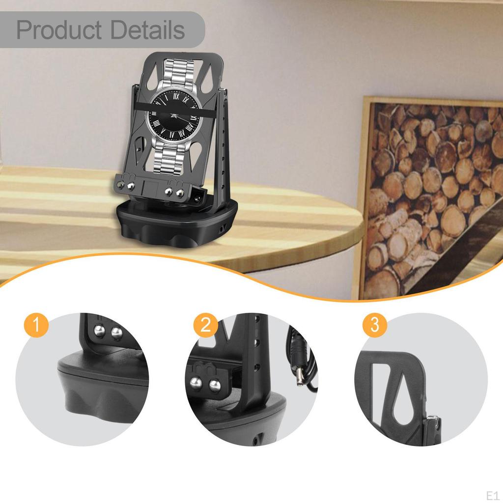 Uhrenbeweger Box Vitrine Geschenk für Mann Professionelles Zubehör Tragbarer Aufbewahrungsorganizer