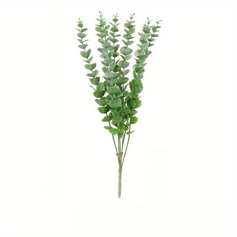 1 ks Umělé zelené rostliny Eukalyptus, pro svatební párty dekoraci, domácí dekoraci, hrnkové ozdoby