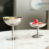 Ins Style Ornaments Metal Light Luxury Goblet Ice Cream Cup Dessert Fruit Bowl Dining Table Kitchen Decorations