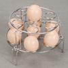 2pcs Kitchen Stainless Steel Tripod Egg Steamer Rack Egg Steaming Rack
