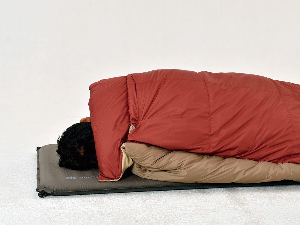 Snow Peak Sleeping Bag Disaster Prevention Camping Mat Included Grand Offton Double Down Amount 1600g Temperature Washable Down Camping Outdoor