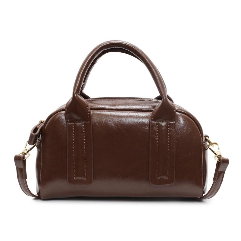 Handbag Women's New Shoulder Messenger Bag Solid Color Small Square Bag Women