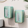 Tissue Box Wall-mounted Facial Towel Storage Box ToiletBathroom and Kitchen Non-perforated Upside-down Tissue Box